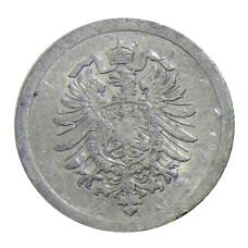 Монета 1 пфенниг 1917 года А Германия (реверс)