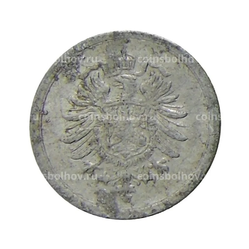 Монета 1 пфенниг 1917 года А Германия (вид 2)