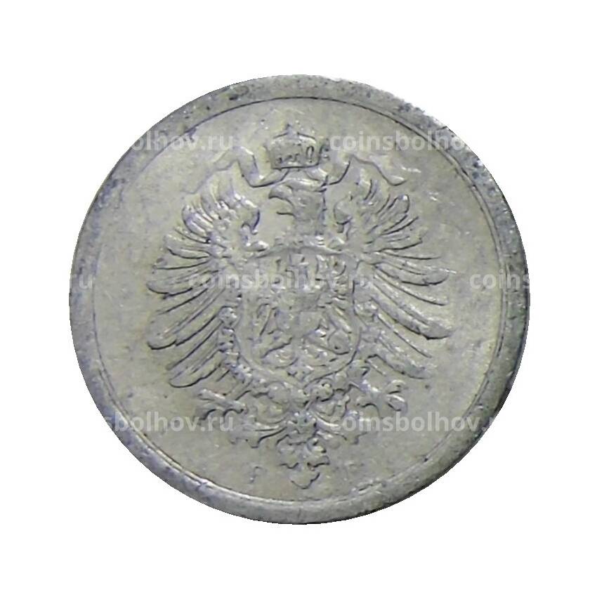 Монета 1 пфенниг 1917 года F Германия (вид 2)