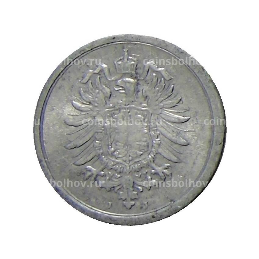 Монета 1 пфенниг 1917 года J Германия (вид 2)