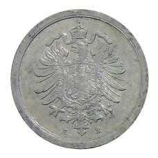Монета 1 пфенниг 1917 года Е Германия (реверс)