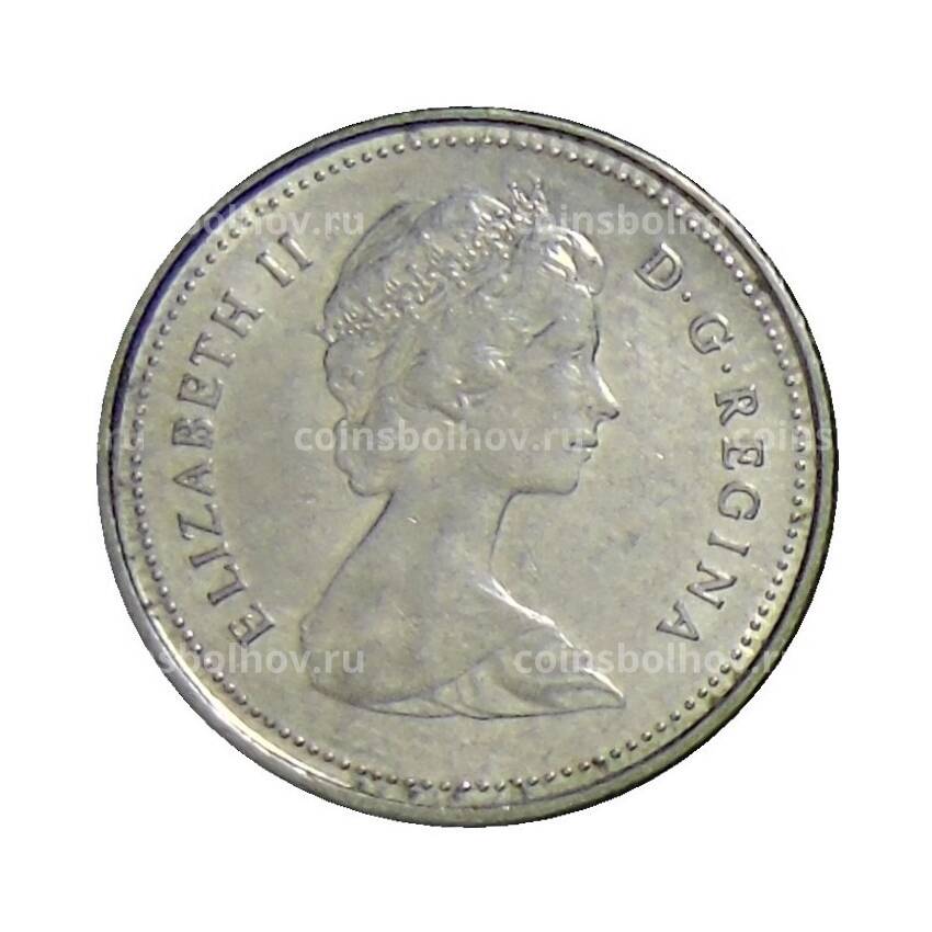 Монета 10 центов 1983 года Канада (вид 2)