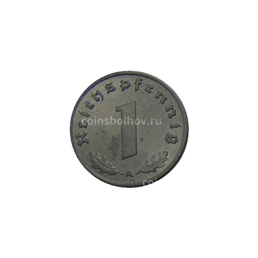 Монета 1 рейхспфенниг 1944 года А Германия (вид 2)