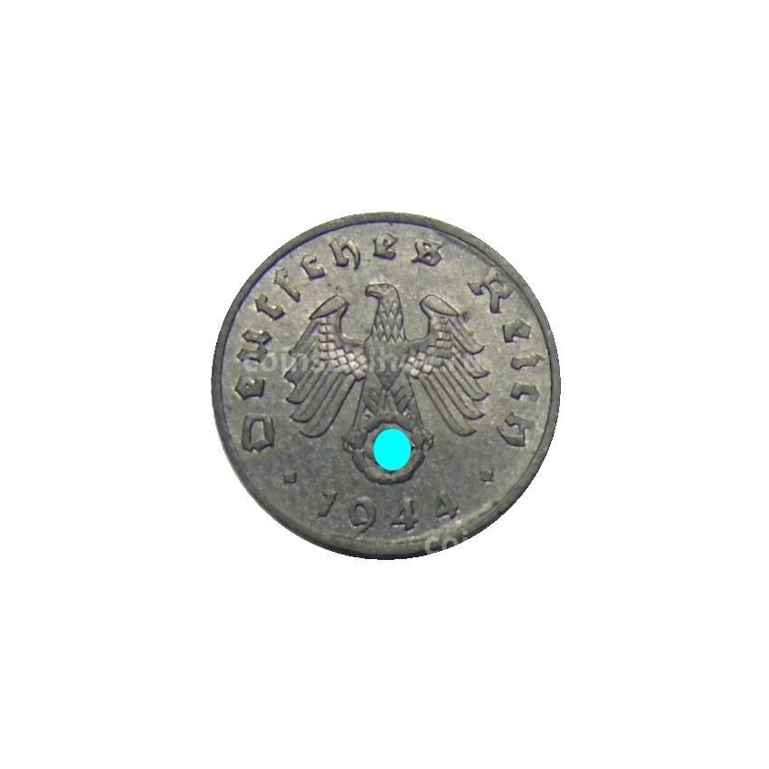 Монета 1 рейхспфенниг 1944 года А Германия