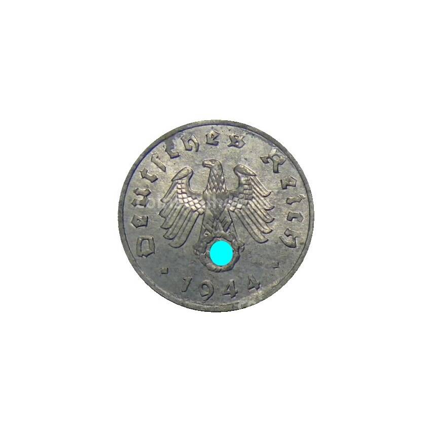 Монета 1 рейхспфенниг 1944 года А Германия