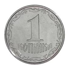 Монета 1 копейка 2012 года Украина (реверс)