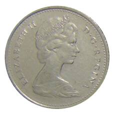 Монета 10 центов 1969 года Канада (реверс)