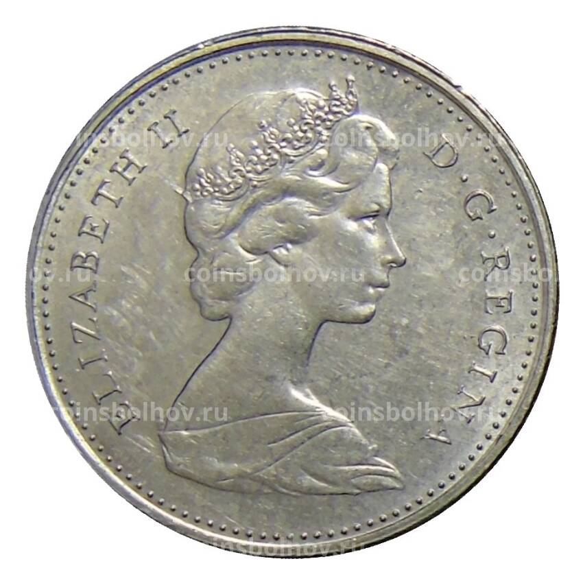 Монета 10 центов 1973 года Канада (вид 2)