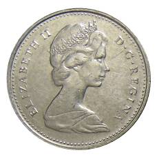 Монета 10 центов 1974 года Канада (реверс)