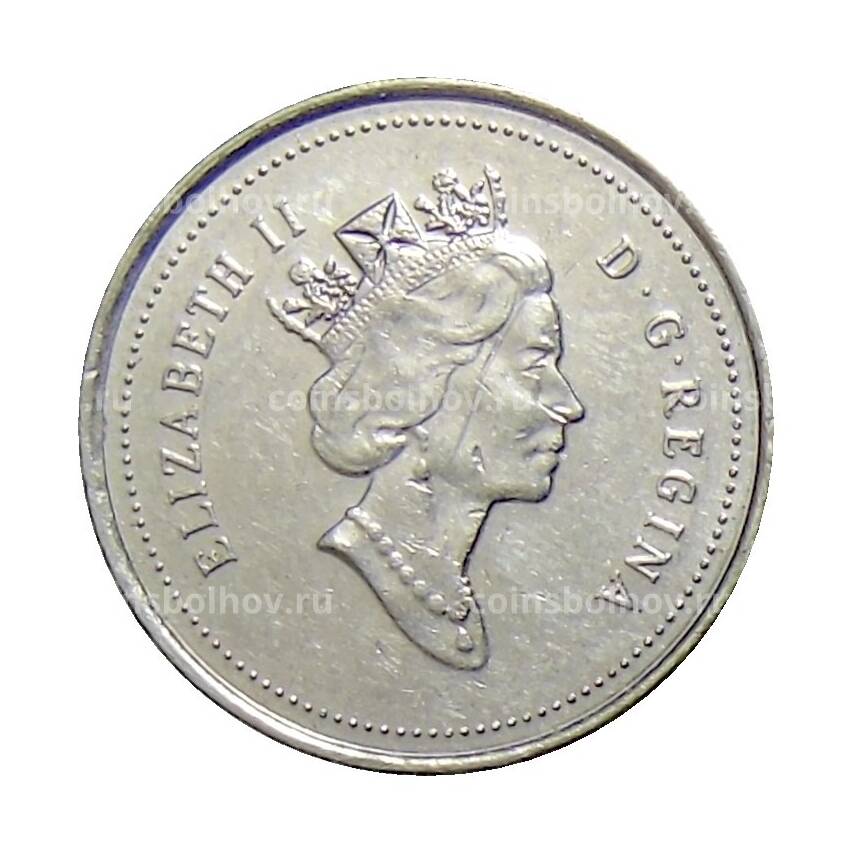 Монета 10 центов 1995 года Канада (вид 2)