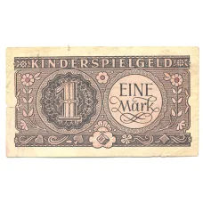Банкнота Игровые деньги 1 марка Германия (аверс)