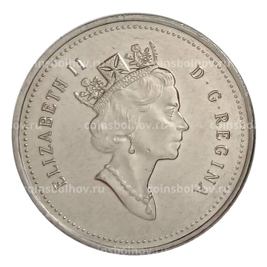 Монета 25 центов 1994 года Канада (вид 2)