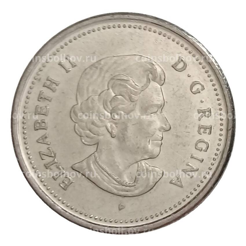 Монета 25 центов 2003 года Канада (вид 2)