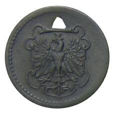Монета 10 пфеннигов 1917 года Германия — Нотгельд — Франкфурт на Майне (реверс)