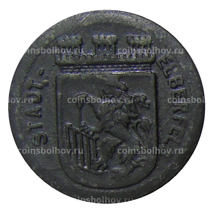 Монета 50 пфеннигов 1917 года Германия — Нотгельд — Элберфельд