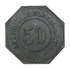 Монета 50 пфеннигов Германия — Нотгельд- Эйдукунен (Эрнст Кехлич) (аверс)