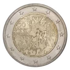 Монета 2 евро 2019 года J Германия — 30 лет падению Берлинской стены (аверс)