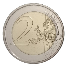 Монета 2 евро 2019 года F Германия — 30 лет падению Берлинской стены (реверс)