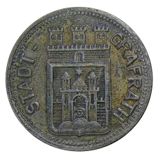 Монета 50 пфеннигов 1917 года  Германия — Нотгельд — Графрат (аверс)