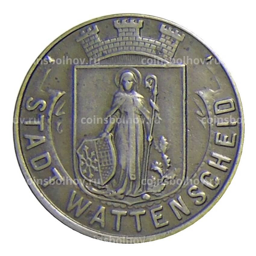 Монета 10 пфеннигов 1919 года Германия — Нотгельд — Ваттеншайд