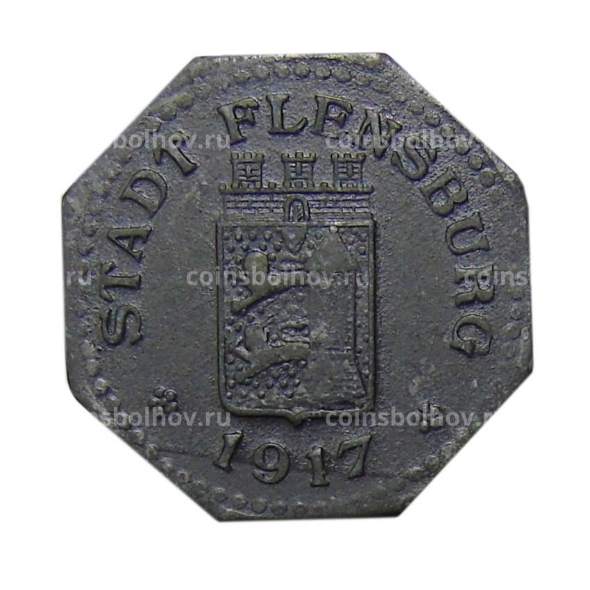 Монета 10 пфеннигов 1917 года Германия — Нотгельд — Фленсбург