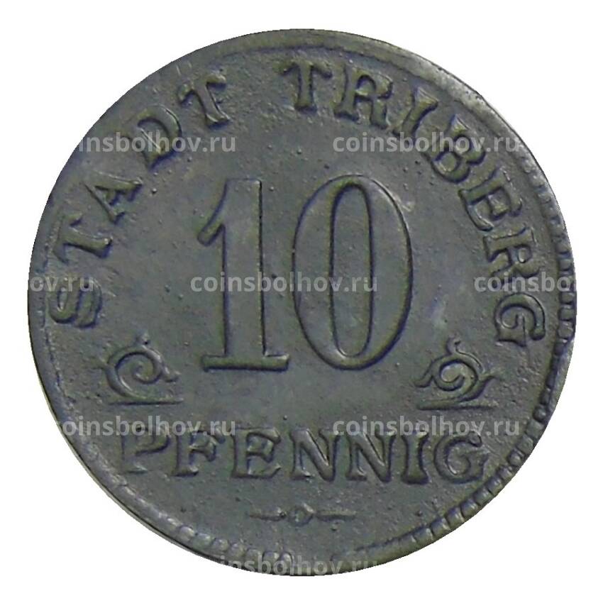 Монета 10 пфеннигов 1917 года Германия Нотгельд — Триберг (вид 2)