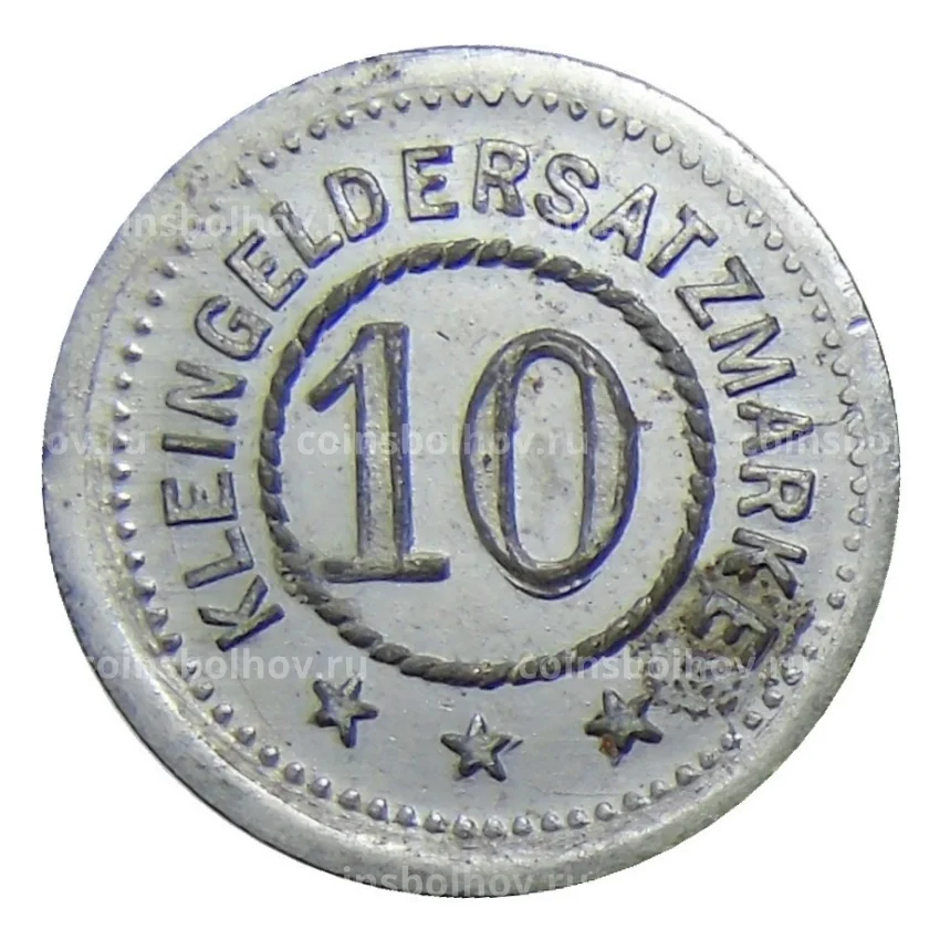 Монета 10 пфеннигов  Германия Нотгельд — Браубах (вид 2)