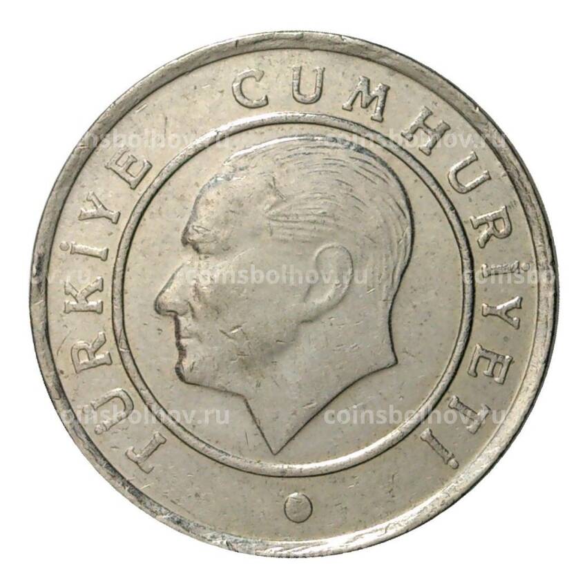 Монета 25 куруш 2011 года Турция
