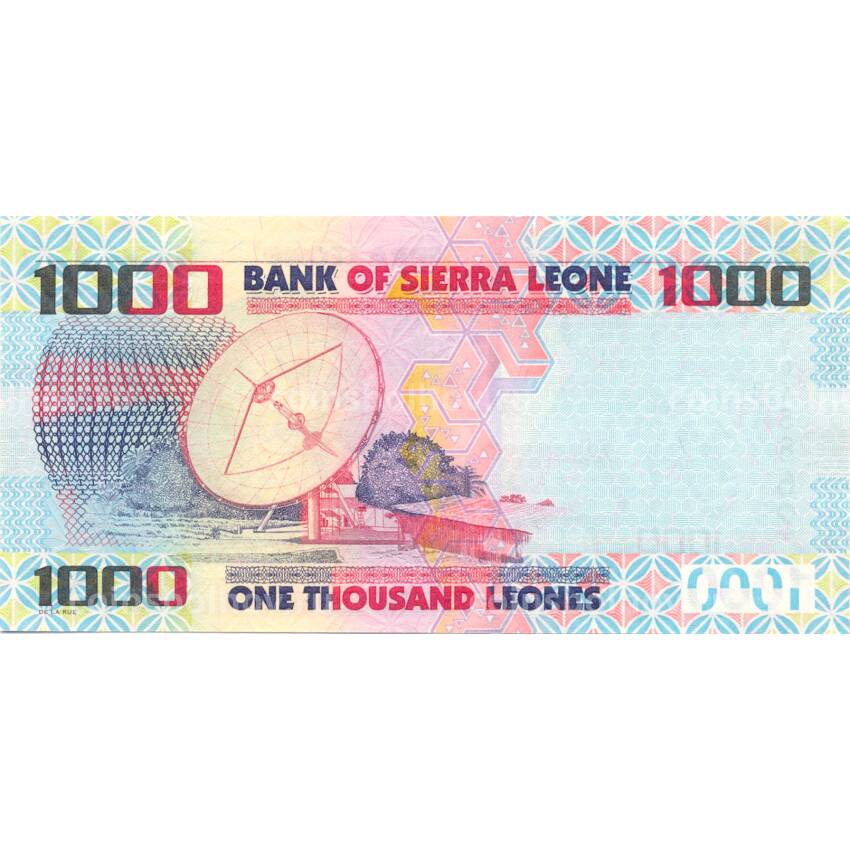 Банкнота 1000 леоне 2010 года Сьерра-Леоне (вид 2)