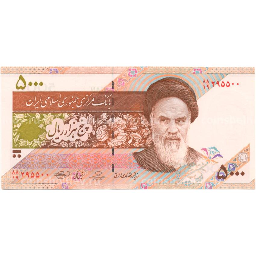 Банкнота 5000 риалов 2009 года Иран