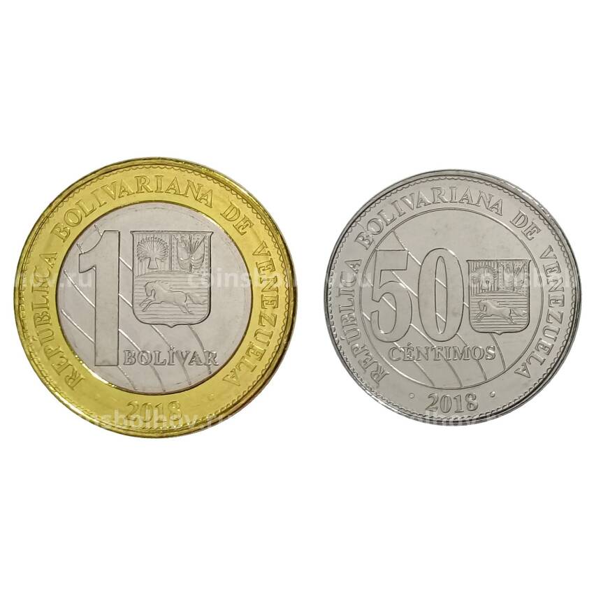 Набор монет 2018 года Венесуэла