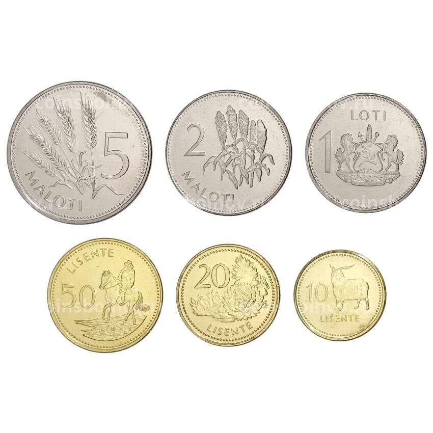 Набор монет Лесото