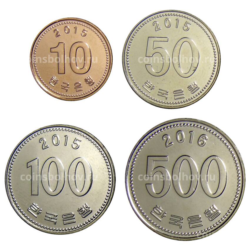 Набор монет  Южная Корея