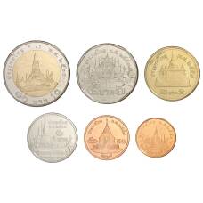 Набор монет Тайланд (аверс)