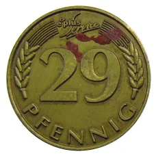 Жетон UNSER SERVICE 1995 года Германия (вид 2)