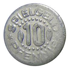 Жетон 10 игровых денег