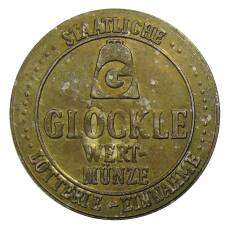 Жетон GLOSKLE WERT MUNZE