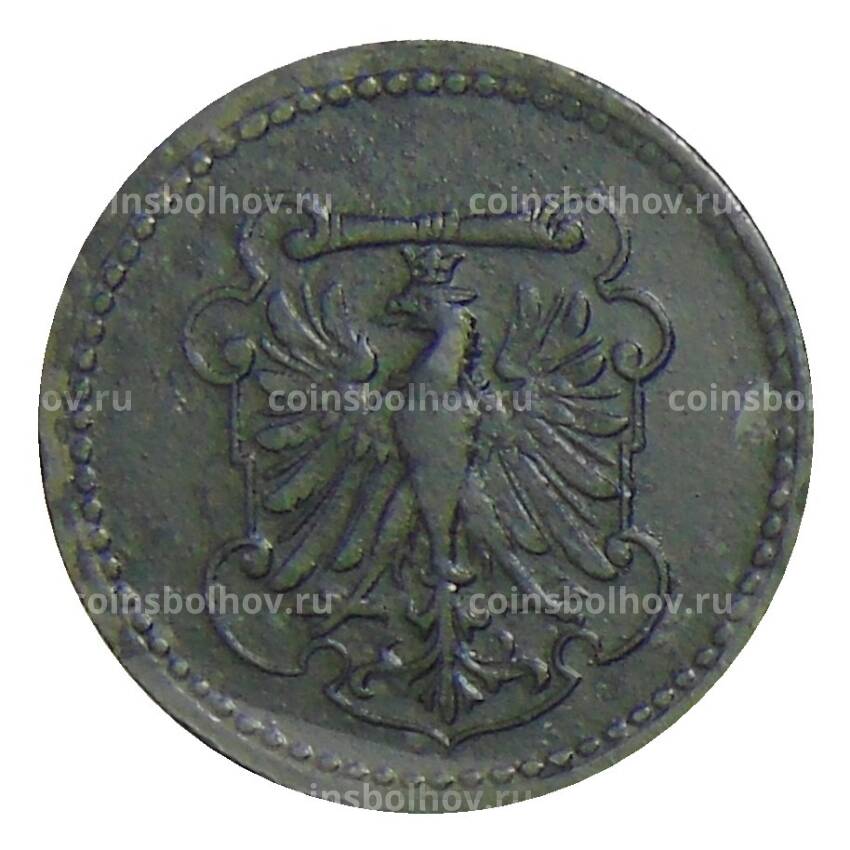 Монета 10 пфеннигов 1919 года Германия — Нотгельд — Франкфурт на Майне (вид 2)