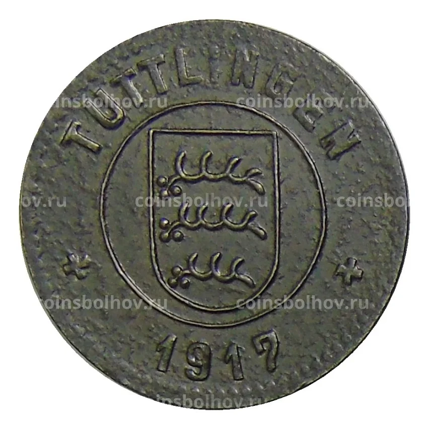 Монета 10 пфеннигов 1917 года Германия — Нотгельд — Тутлинген (вид 2)