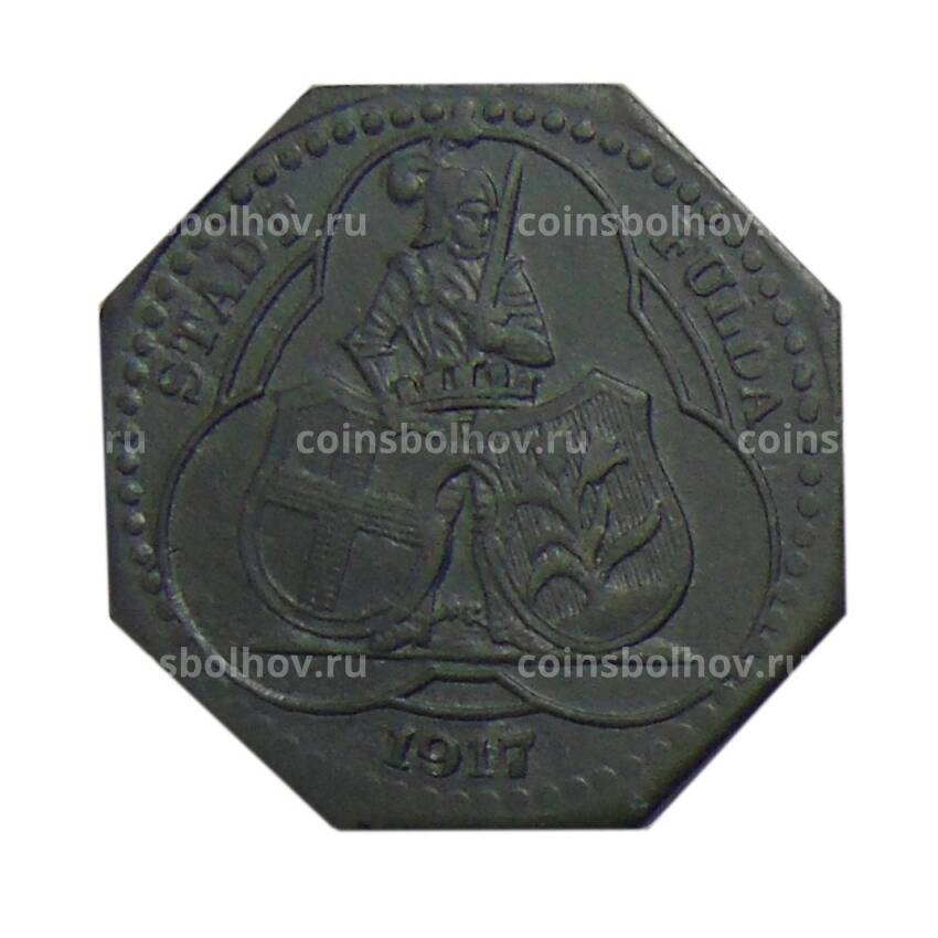 Монета 10 пфеннигов 1917 года Германия — Нотгельд — Фюльда