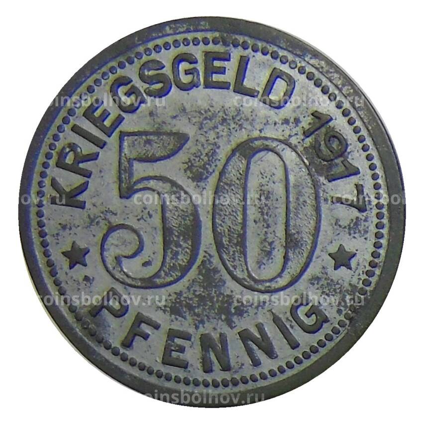 Монета 50 пфеннигов 1917 года Германия — Нотгельд — Грефрат (вид 2)
