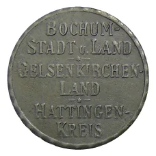 Монета 25 пфеннигов 1918 года Германия — Нотгельд — Хаттинген (реверс)