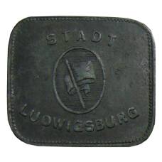 Монета 50 пфеннигов 1917 года Германия — Нотгельд — Людвигсбург (аверс)