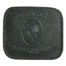 Монета 50 пфеннигов 1917 года Германия — Нотгельд — Людвигсбург (аверс)