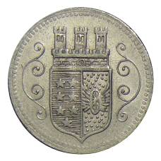 Монета 10 пфеннигов 1920 года Германия — Нотгельд — Охлигс (аверс)