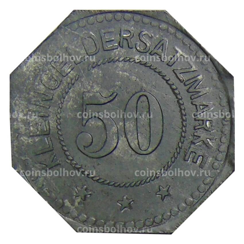 Монета 50 пфеннигов Германия — Нотгельд  — Эйдукунен (Ернст Кехлич)