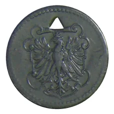 Монета 10 пфеннигов 1917 года Германия — Нотгельд Франкфурт на Майне (реверс)