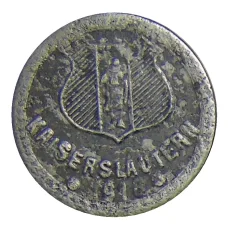 Монета 5 пфеннигов 1918 года Германия — Нотгельд — Кайзерслаутерн (реверс)