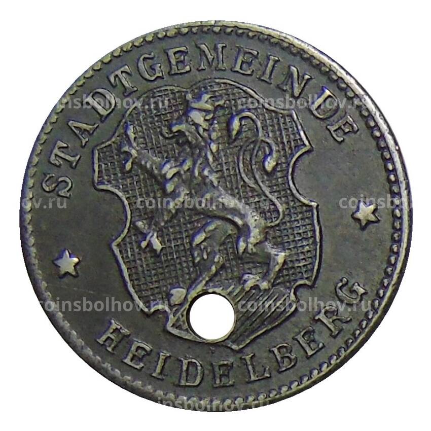 Монета 10 пфеннигов Германия — Нотгельд — Хейдельберг