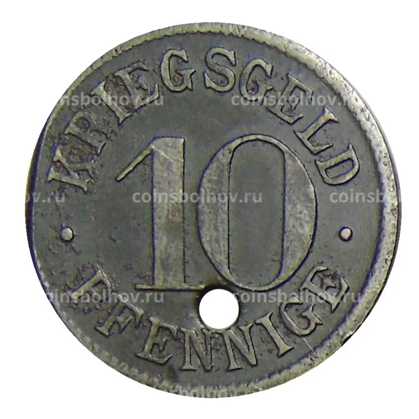 Монета 10 пфеннигов Германия — Нотгельд — Хейдельберг (вид 2)